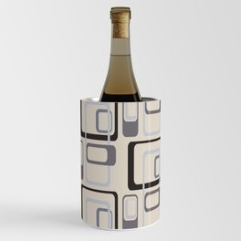 Scandinavian Squares Modern Pattern Wine Chiller