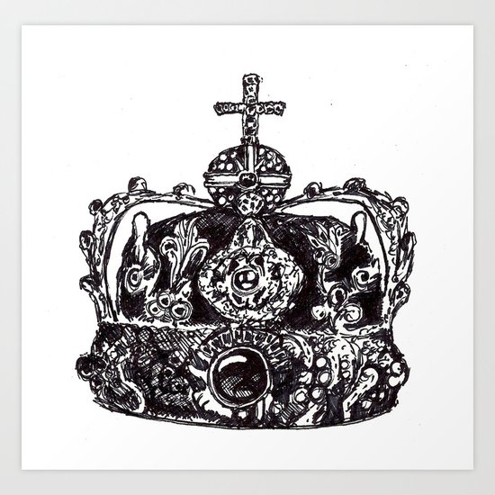 CROWN #1 Art Print