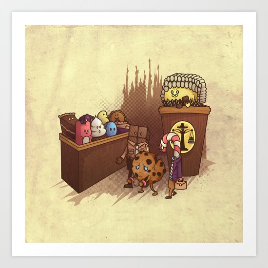 Just Desserts Art Print