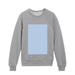 Dark Pastel Blue 2 Solid Color Pairs Benjamin Moore Windmill Wings 2067-60 All One Shade Hue Colour Kids Crewneck
