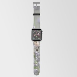Honeybee On Lavender Close Up Photography Apple Watch Band