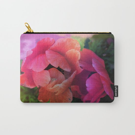 Summer garden with Anemones Carry-All Pouch