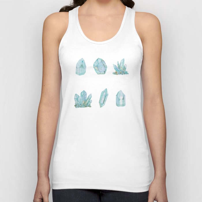 Crystals - Turquoise Tank Top