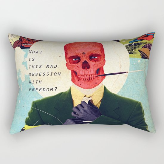 What Is This Mad Obsession With Freedom? Rectangular Pillow