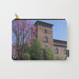 Pavia's Castle Carry-All Pouch | Castle, Lilac, Trip, Green, Romantic, Photo, Tree, Europe, Landscape, Travel 