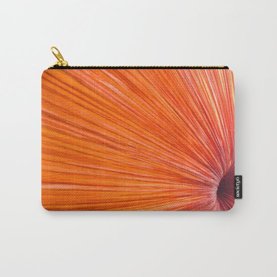 Orange and Red Carry-All Pouch