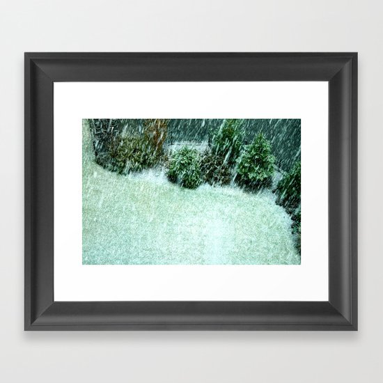Fall In Calgary Framed Art Print