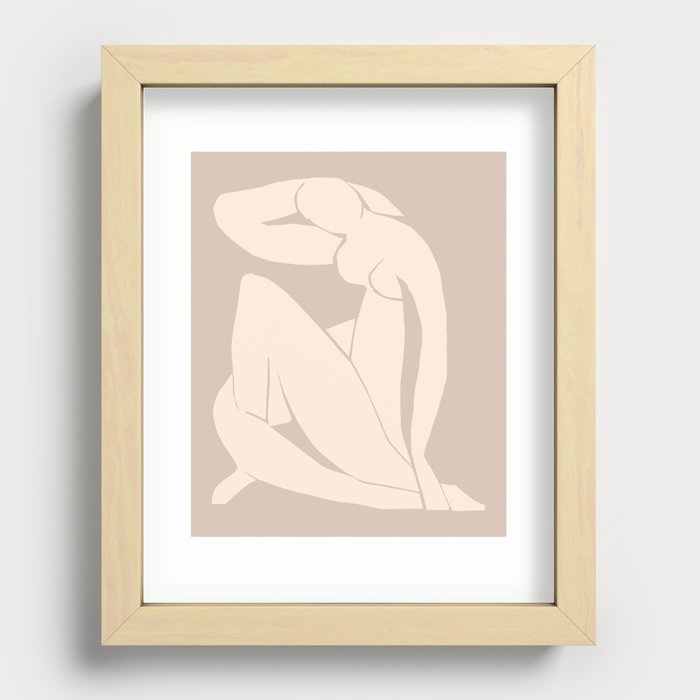 Matisse - Women Recessed Framed Print
