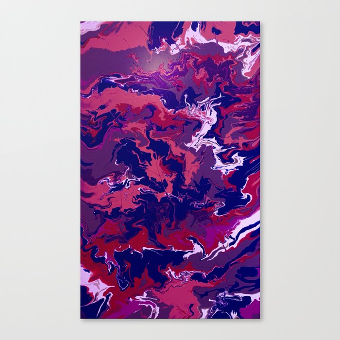 Movement Purple Canvas Print