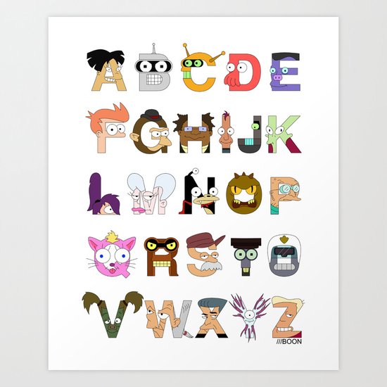Futuralpha Art Print