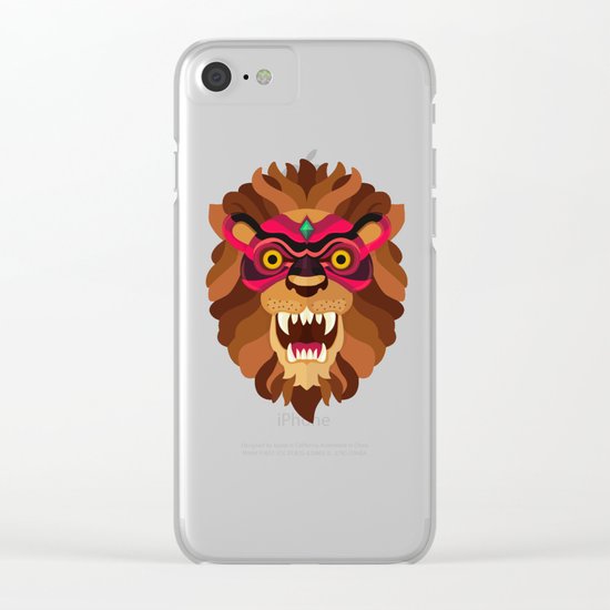 Masquerade Clear iPhone Case