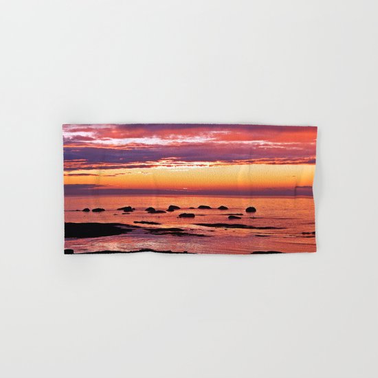 Sainte-Anne-Des-Monts Signature Sunset Hand & Bath Towel