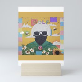 flower boy Mini Art Print