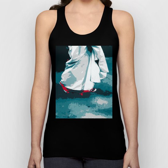 NY#12 Bride in Central Park (Lost Time) Unisex Tank Top