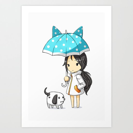 Stroll Art Print
