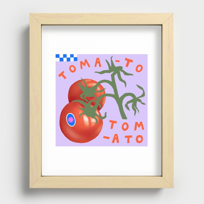 Tomato Tomato Recessed Framed Print