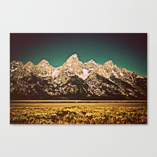 Grand Tetons Canvas Print