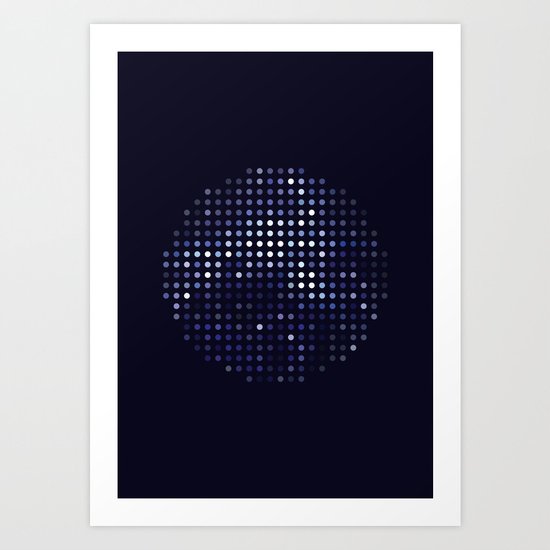 Mirrorball Art Print