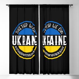 Together We Can Ukraine Blackout Curtain