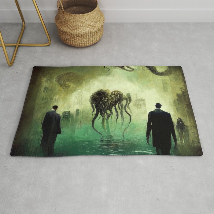 Nightmares are living in our World Rug