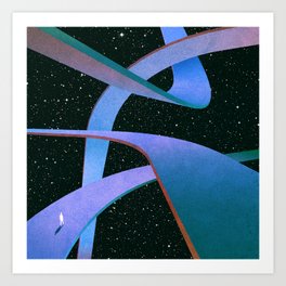 Cosmic Geometry 4 Art Print