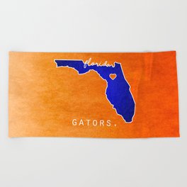 Gators Beach Towel