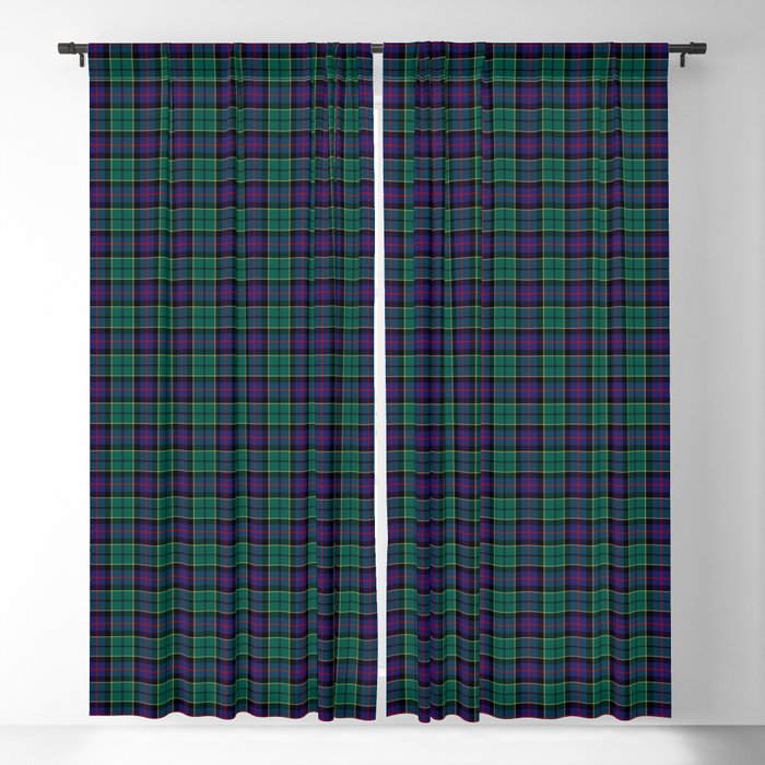 Clan Forsyth Tartan Blackout Curtain