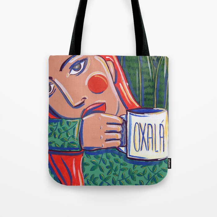 woman hopes - oxala Tote Bag