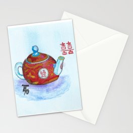 Chinese Teapot Stationery Cards