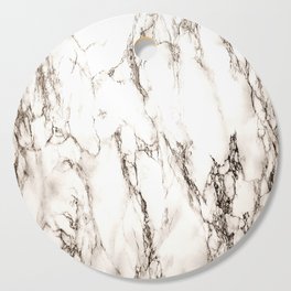 Brown Veined Marble Cutting Board