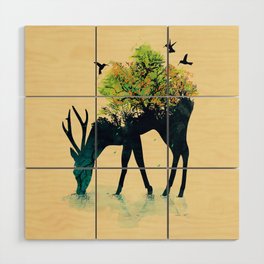 Watering (A Life Into Itself) Wood Wall Art