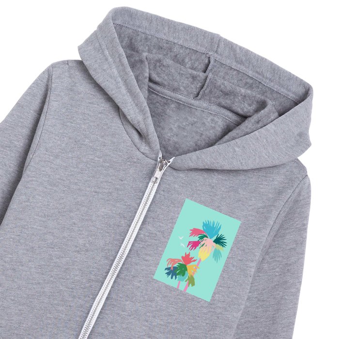 Candy colored life Kids Zip Hoodie