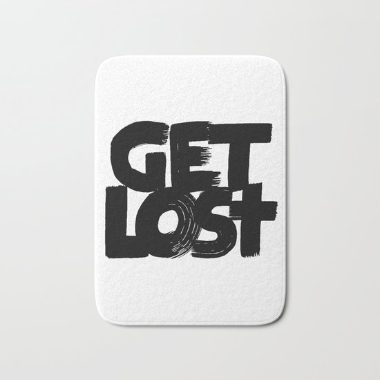 get lost Bath Mat