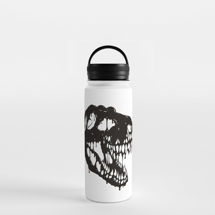 Melting T-Rex skull Water Bottle