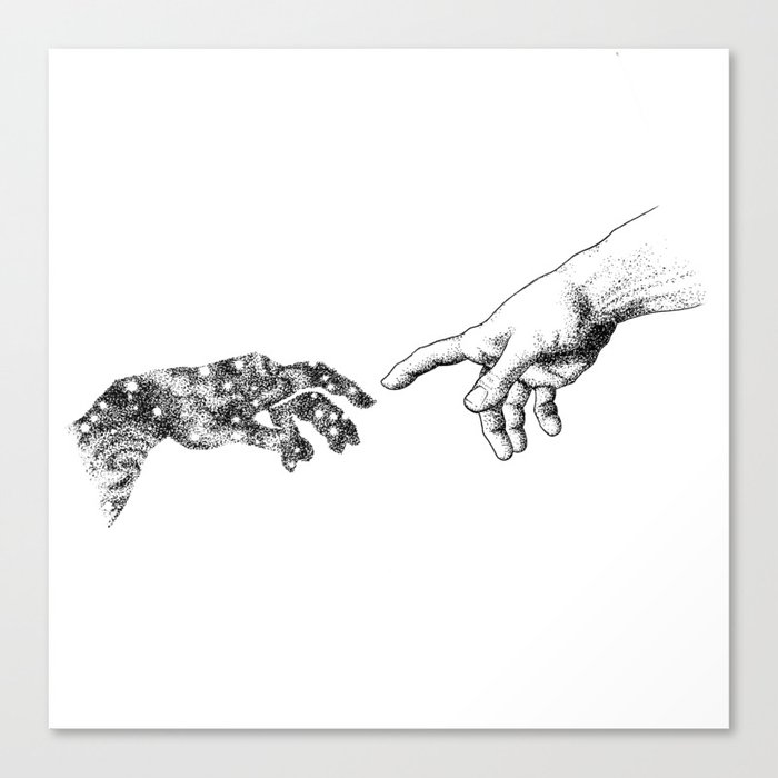 The Creation of Outer Space Canvas Print