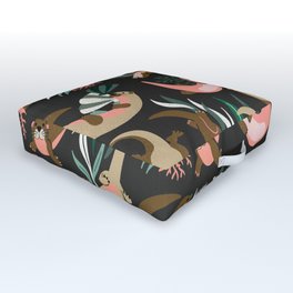 Otter Collection - Charcoal Outdoor Floor Cushion
