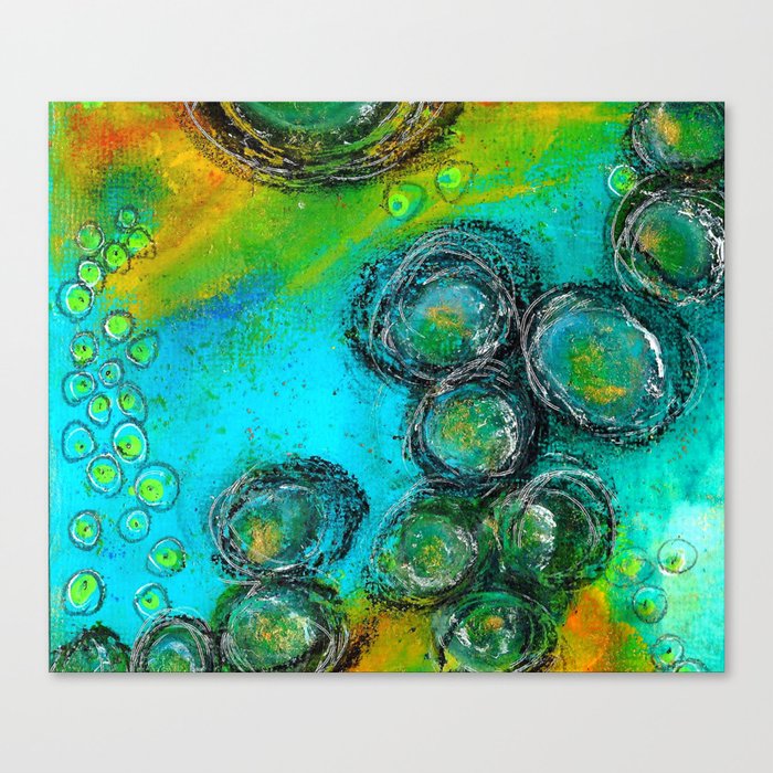 We Are All Spinning Round Canvas Print By Tammybaker Society6