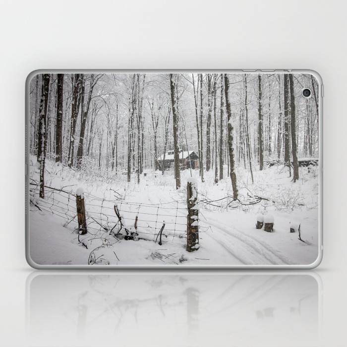 Shack In The Snow Laptop Ipad Skin By Tammylarkin Society6 Shack In The Snow Laptop Ipad Skin By Tammylarkin Society6