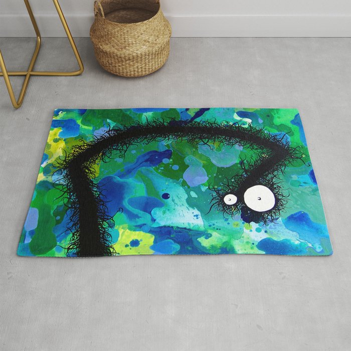 The Creatures From The Drain painting 42 Rug