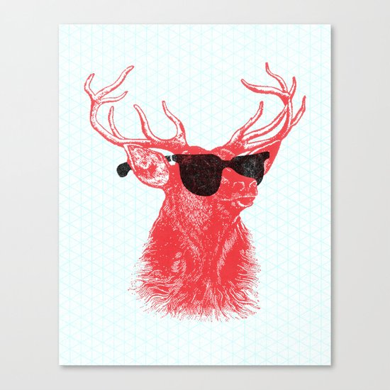 Young Buck. Canvas Print