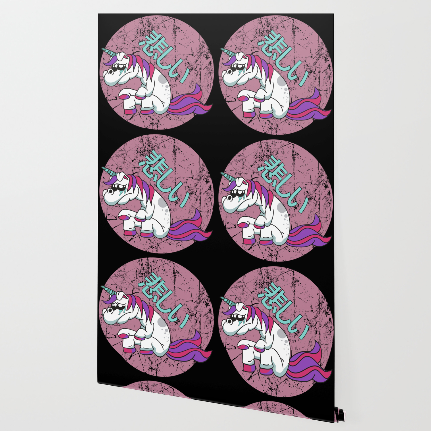 Yami Kawaii Fashion Sad Unicorn Harajuku Pastel Wallpaper By Alex211 Society6