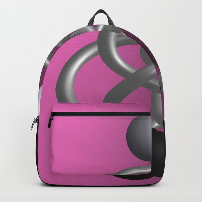 escaped -1of3- pink Backpack