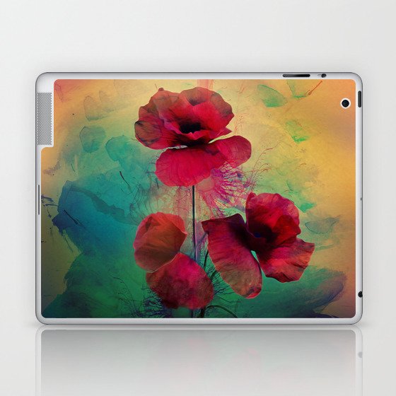 Poppies Laptop & iPad Skin