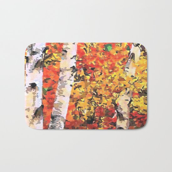 Fall Colors Bath Mat