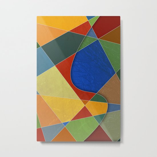 Abstract #329 Metal Print