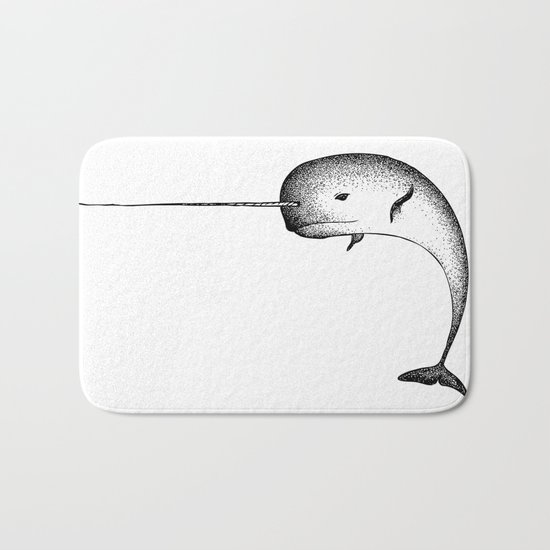 Narwhal Bath Mat
