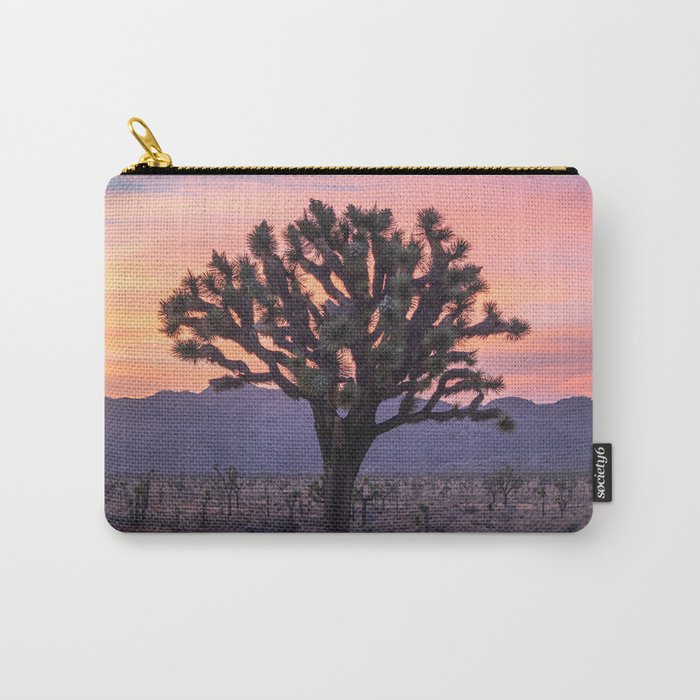Joshua Tree Sunset Carry-All Pouch