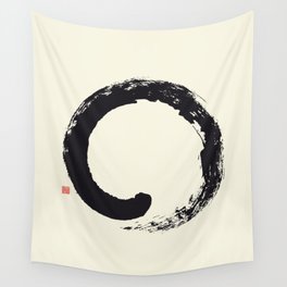 Enso / Japanese Zen Circle Wall Tapestry