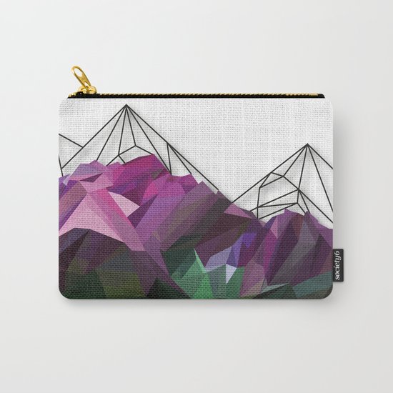 Crystal Mountains Carry-All Pouch