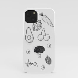 fruit & veg iPhone Case